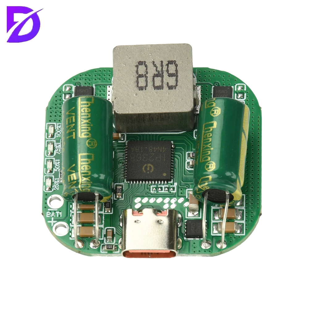 2-5S 100W Bidirectional Buck-Boost Fast Charging Module with PD 3.0 Temperature Protection for DIY Power Banks Drones RC Models