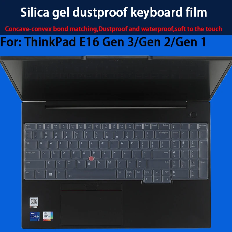 For ThinkPad E16 Gen 3/Gen 2/Gen 1 Keyboard film laptop toughened film computer screen film anti-blue film anti-reflective film