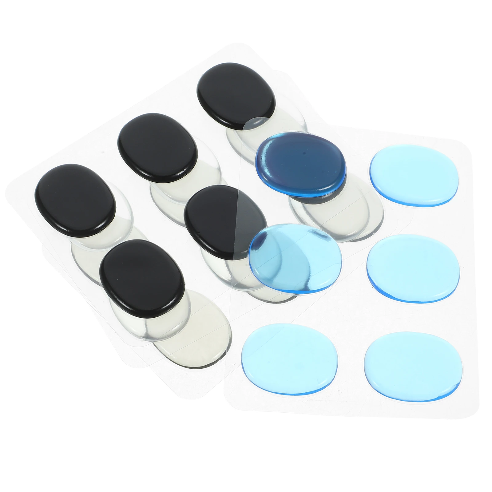 

48 Pcs Mute Pad Drum Damper Muffling Head Tuner Pads Dampening Silica Gel Bass Patch