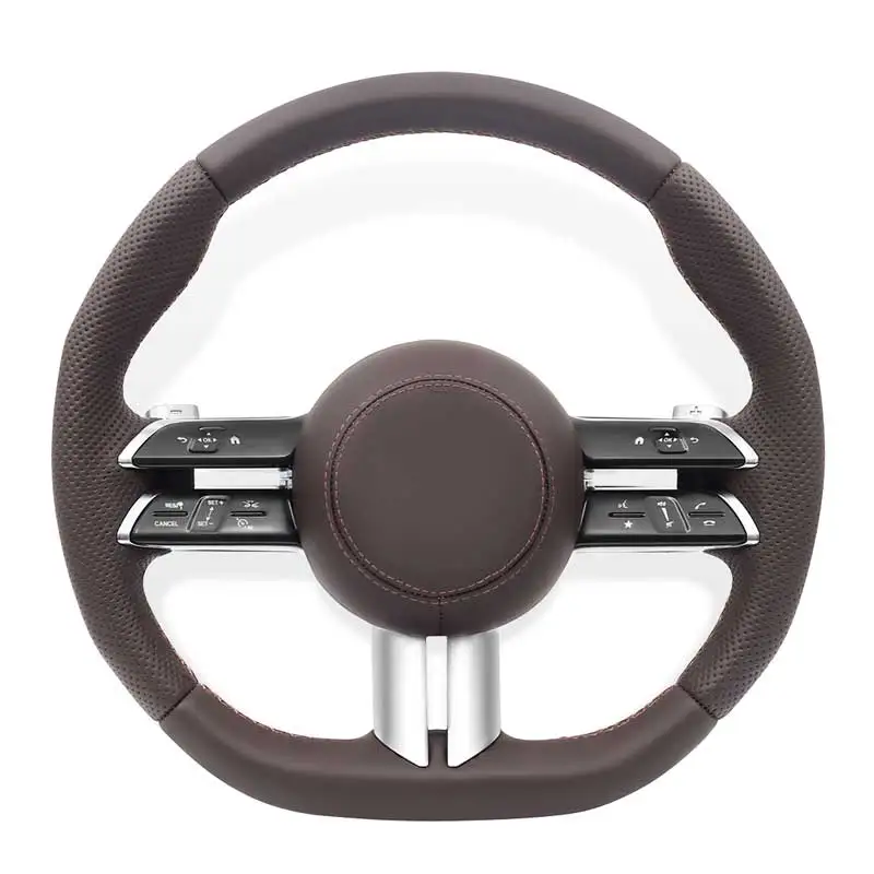 

Steering Wheel For Mercedes Benz AMG GT C190 C117 C218 W176 W205 W212 W213 W221 W222 C63 E63 cls glc gle gls glk A/B/C G/V class