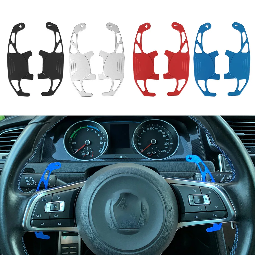 Car Steering Wheel Shift Paddle Shifter Extended For VW GOLF 7 RLINE JETTA MK6 LAMANDO TERAMONT