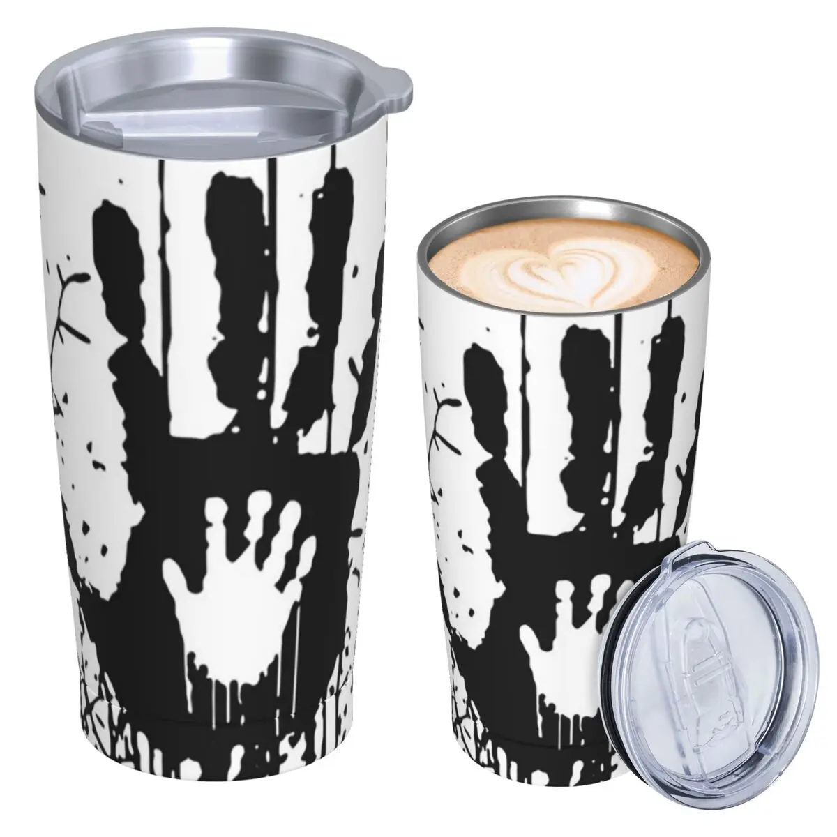 In The Forest Death Stranding Game For Fans Stainless Steel Tumbler Vacuum Insulated Mugs Thermal Cold Cup Straw With Lid 20oz