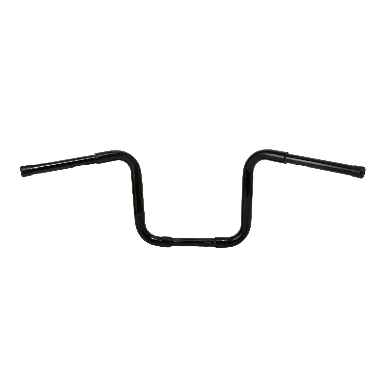 12 \'\'Rise 1.25\'\' Ape Hanger manubri Fit Harley Sportster XL883 1200 FLST FXST nero lucido