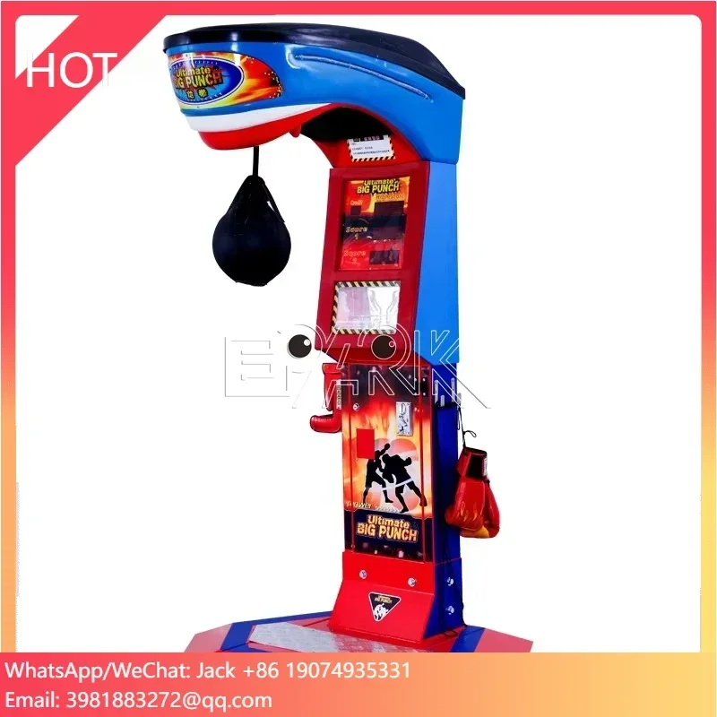 

Customized Arcade EPRAK Big Punch Boxing Ticket Redemption Game Entertainment Machine Coin Operated Boxing Machine