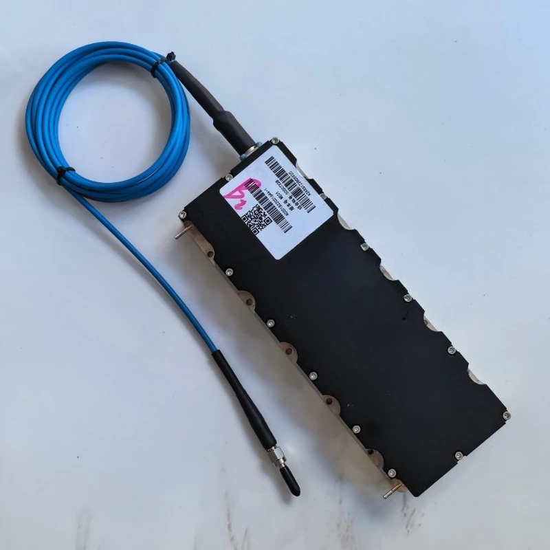 Second Hand 1000W Modified Fiber Laser Module, SMA905 Armored Laser Source for 2mm Metal Cutting