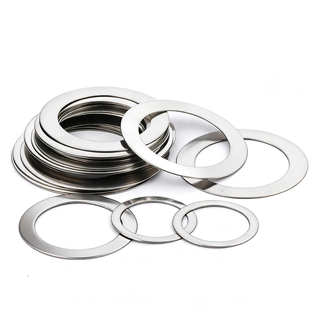 Guangluo M7 DIN988 SUS304 A2 Stainless Steel Adjusting Shim Washers Ultra-thin Plain Washer Flat Gaskets