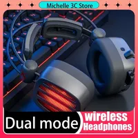 S21GS Wireless Bluetooth 2.4G Headset Gaming Computer Headset 7.1 Dual Mode Detachable Microphone PC Phablet Phone Universal