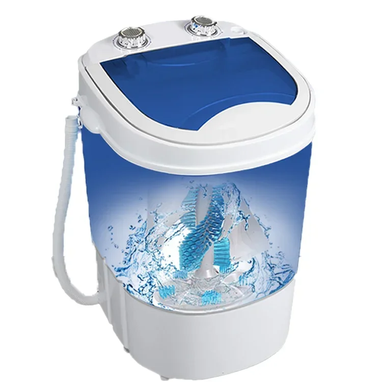 Portable plastic single bucket electric washing and shoe washing machine mini