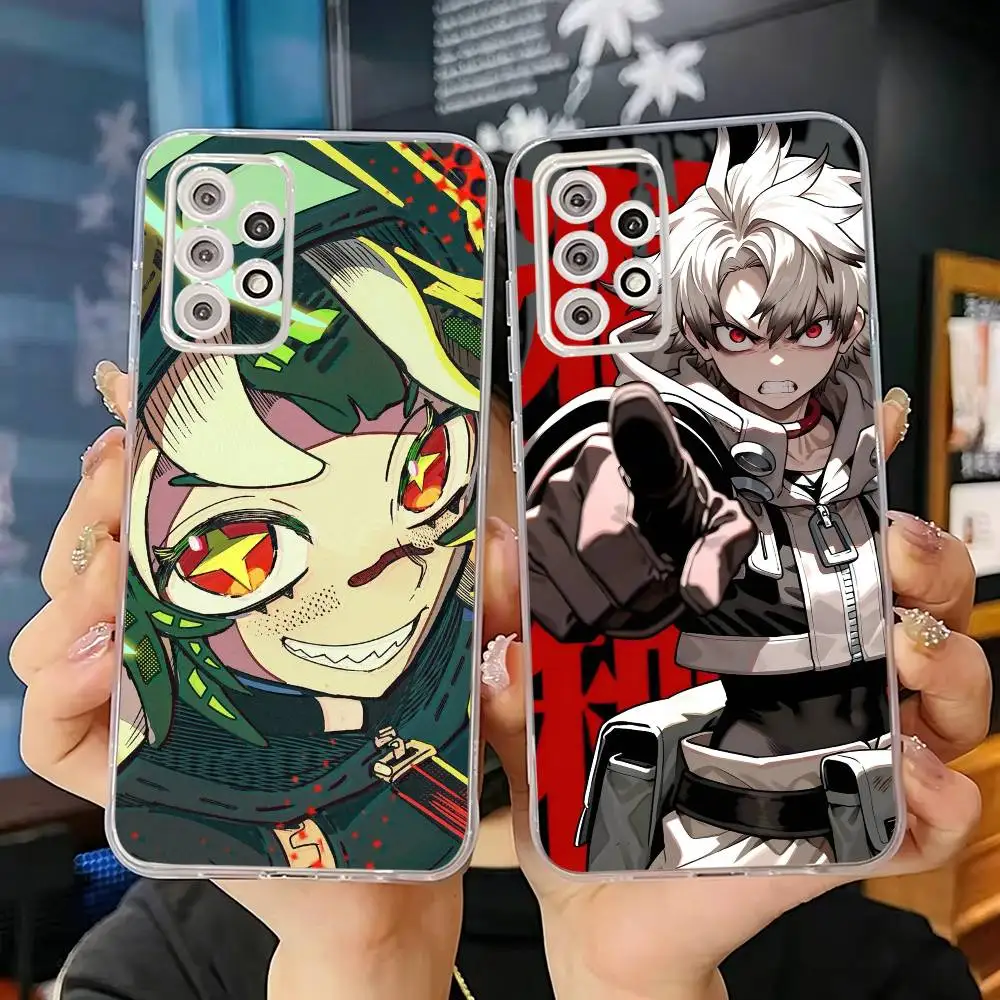 Anime G-Gachiakuta Rudo Cool Transparent Soft Silicone Phone Case For Samsung S25 S24 S23 S22 S21 S20 S10 FE Note 20 Ultra Plus