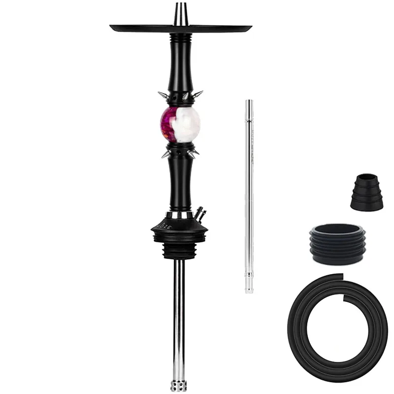 

Cross border supply of Arabic hookah with new design, high-quality multi-color planet design, aluminum hookah shisha
