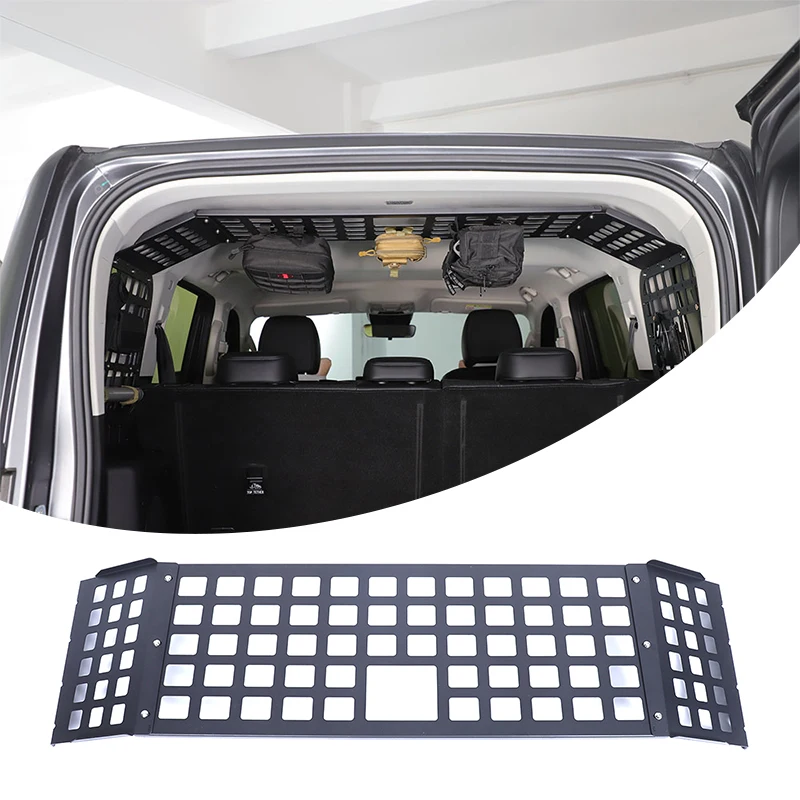 

Car Rear Row Roof Luggage Storage Rack Expansion Organizer Shelf For Great Wall Haval H9 2024 2025 Interior Accessories