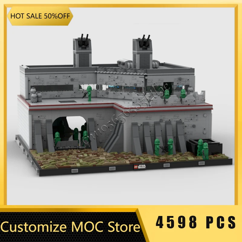 

4598 PCS War Series Clone Ryloth Base Children Assembly MOC Building Block Model Educational DIY Building Toys Christmas Gifts