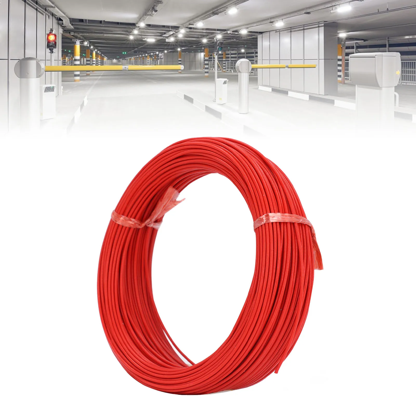 

Кабель для индуктивного датчика транспортных средств: медный провод в ПТФЭ-оболочке, 50 м, 600 В