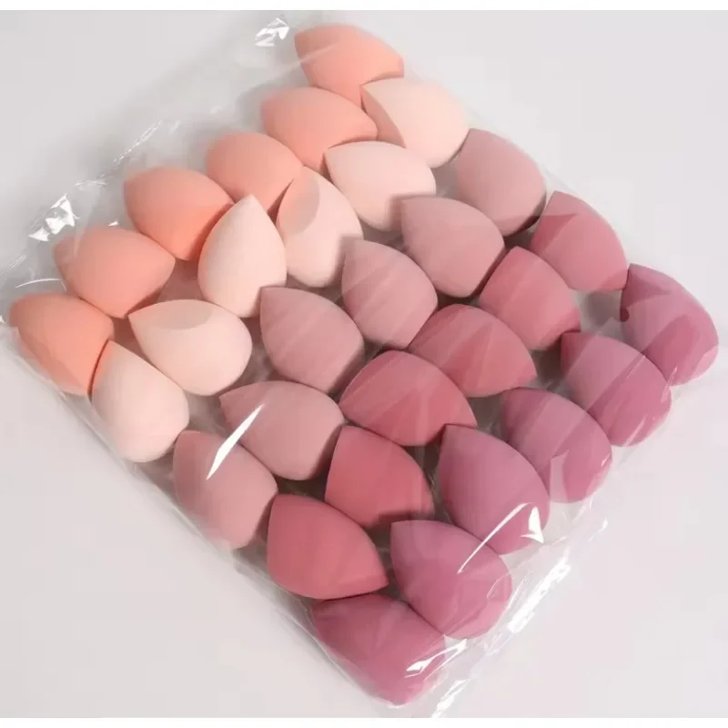 7/18pcs Makeup Sponge Set Suitable for Liquid BB Cream Powder Application Makeup Egg Dry Wet Dual-use Powder Puff New