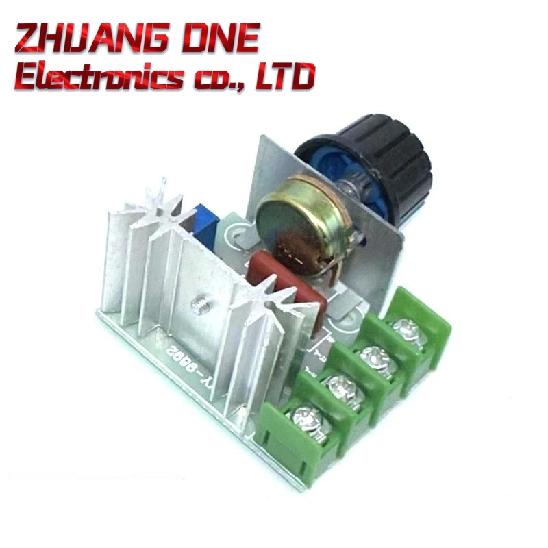 وحدة تنظيم الجهد الإلكتروني ، خافتات التعتيم ، وحدة تحكم في سرعة المحرك ، ترموستات ، تيار متردد ، عرض متردد ، W W ، SCR