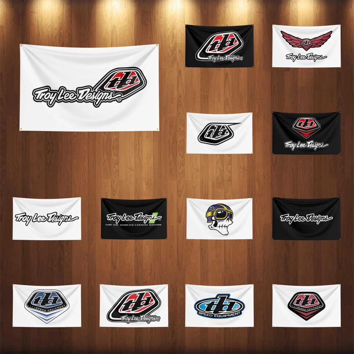 

3x5ft T-Troy lee designs Auto Parts Flag Room Decor Flag Outdoor Decorations Flags for Rooms