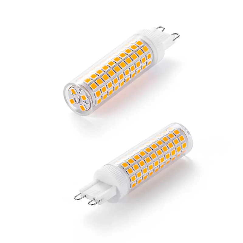 10PCS 30W 2000LM G9 LED AC100V-265V No Flicker SMD2835 PC Ceramics Chandeliers Light White Warm White Lighiting LED Lamp