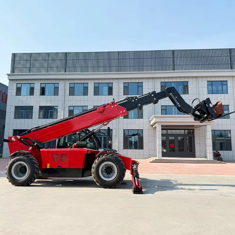 Gran oferta, carretilla elevadora telescópica Yugong, telescópica, mango de pluma de 7-14 metros, carretilla elevadora telescópica con motor opcional, el mejor precio