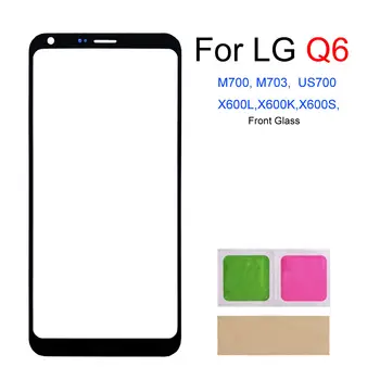 Dotykový panel pro LG Q7 Q6 Plus Q610 US700 M700 M703 X600L X600K X600S, přední vnější skleněný panel 10 nejlepší prodej Panel LG Q6 - №1