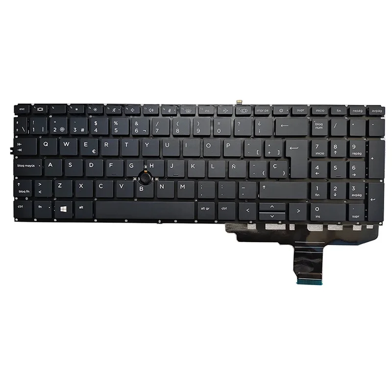 

Ноутбук с подсветкой, новая для HP ZBook Firefly 15 G8 15 G7, латинская испанская клавиатура
