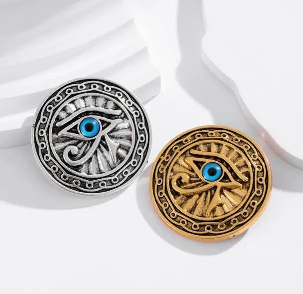 Brooches For Women Rhinestone Enamel 4-color Eyes Office Causal Brooch Pins Gifts Waterdrop Crystal Eyes