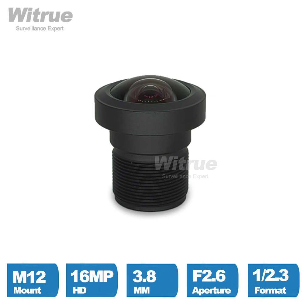 witrue-hd-4k-16mp-cctv-レンズ-m12-マウント-38mm-口径-f26-フォーマット-1-23-歪みなし-650nm-ir-フィルター付き-セキュリティカメラ用