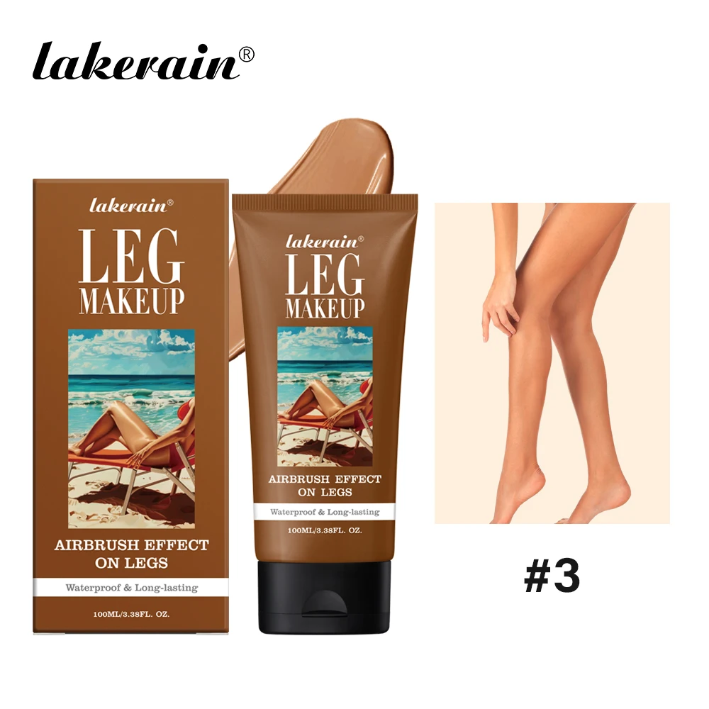 100 ml beenmake-up langdurige waterdichte en anti-transfer concealer gelijkmatige huidskleur tarwebruine bruine vloeibare foundation