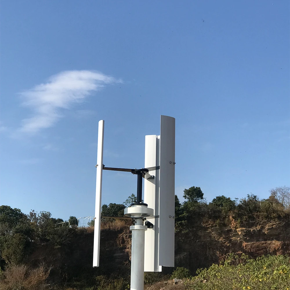 

Free Energy 5000W Wind Power Turbine 12V 24V 48V 20KW Vertical Axis Home Use Windmill Low Noise Generator
