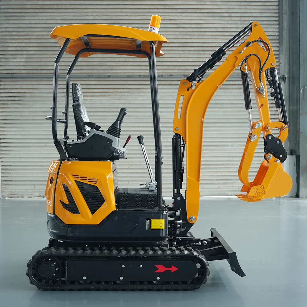 مصنع صيني حفارة صغيرة ديزل هيدروليكي بستان حفار صغير 1.8 طن مزرعة الزاحف قوة قوية مايكرو باجر للبيع #4