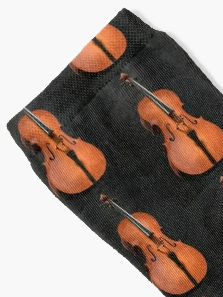 Musical Instrument - Cello Pattern Socks Argentina funny sock designer brand summer Men's Socks Luxury Women's