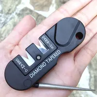 Sharpener Diamond Tool Camping Gear Make Sharp Ceramic Sharpen Fish Hook Pocket Carbide Knife Whetstone Outdoor Portable Tools