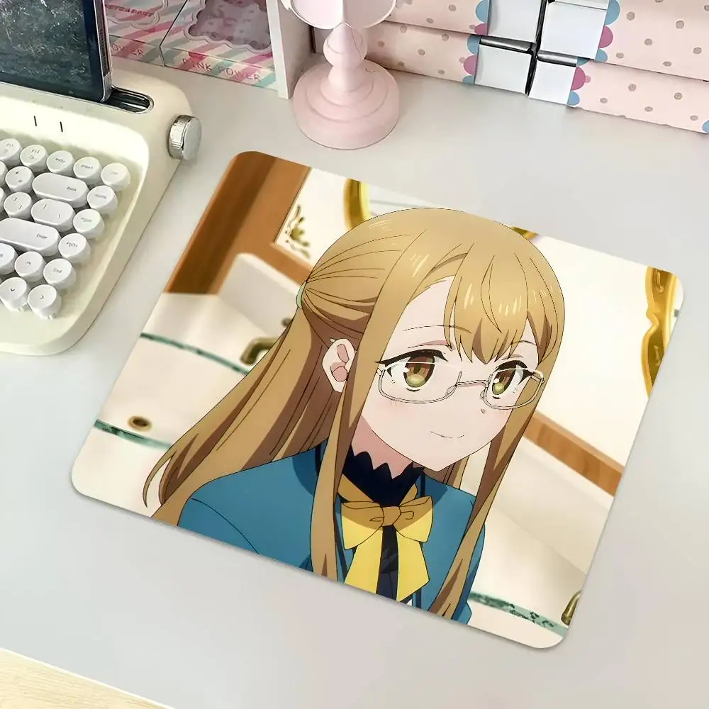 Monica Everett Anime Characters Mousepad Small LockEdge Mouse Pad For Gamers Computer Desk Pad Rectangular Anti-slip Rubber