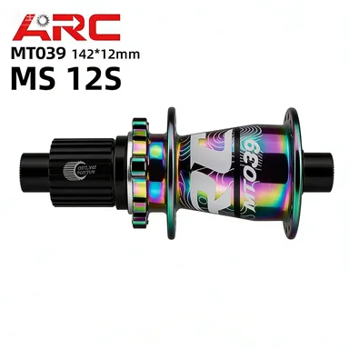 

ARC MT039 MTB Bike Hubs 32 Holes Oilsilk Front 15*100mm Rear 12*142mm Bicycle Hubs 6 Pawls 114 Clicks for HG/MS/XD