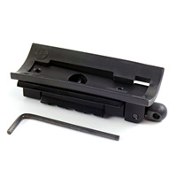 Picatinny Rail Adaptor Plate with Durable Construction Aluminum Tactical Pic Rail Scope Attachment Hunting Accessories Outdoors