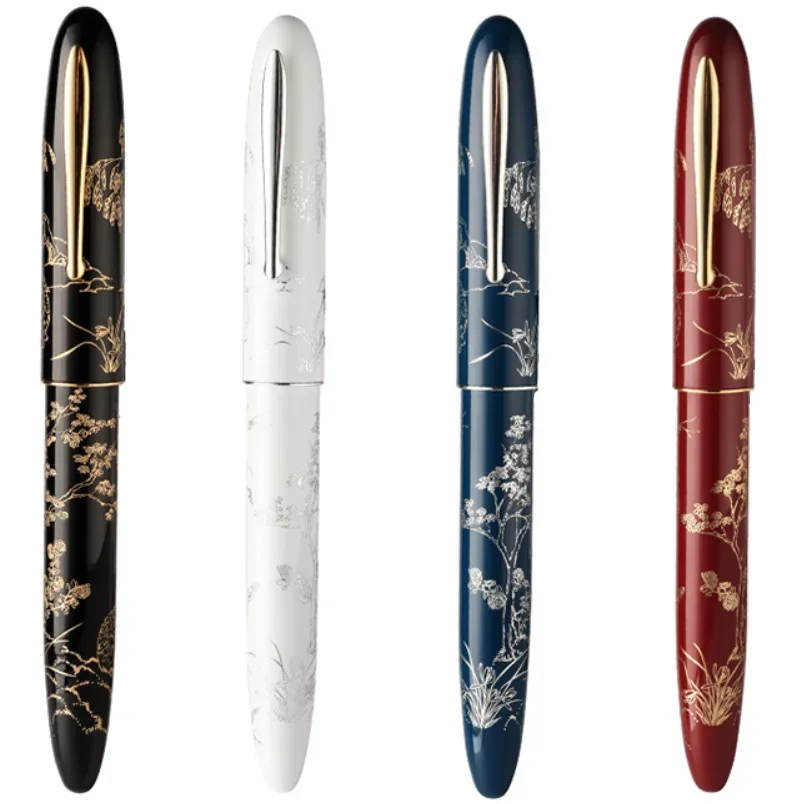 New Hongdian N23 Fountain Pen Rabbit Year Limited High-End Students Business Office supplies Gold Carving writing gifts pens