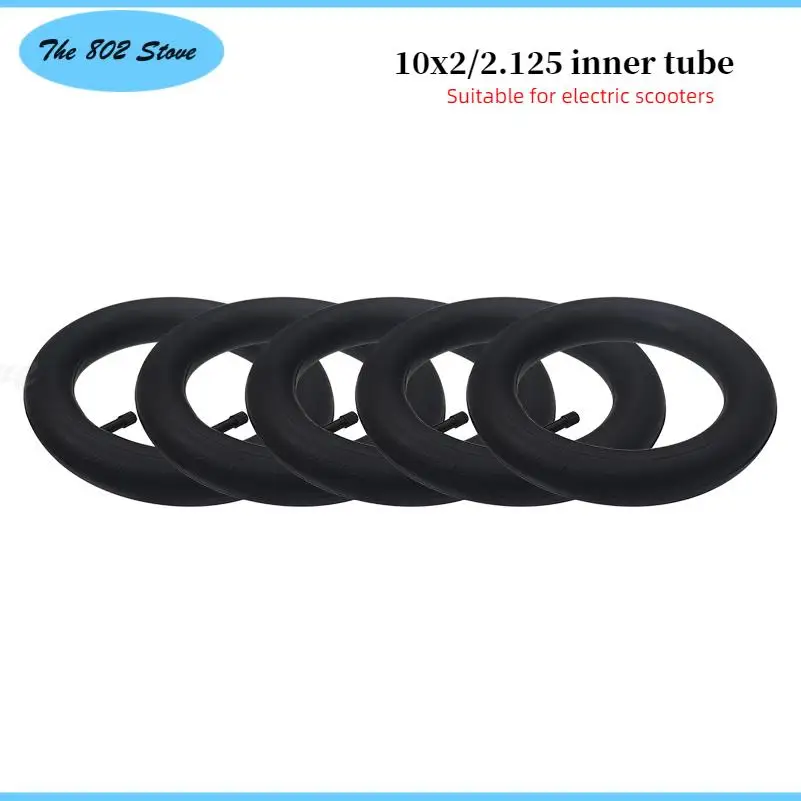 

Внутренняя камера 10X2/2.125 из бутилкаучука для небольших электромобилей, электросамокатов, складных велосипедов.