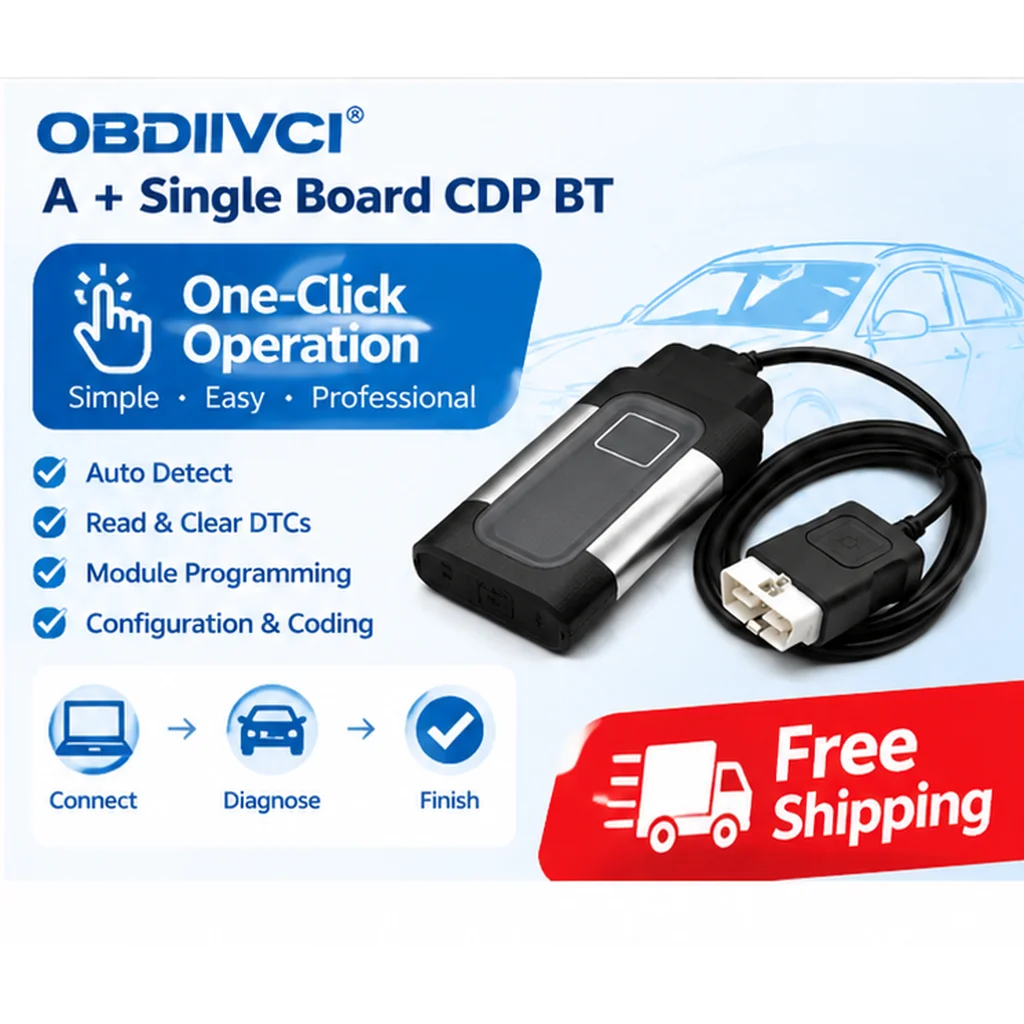 2024 Diagnostic Tool Newest A + Single Board New VCI Ds150e Cdp 2021.11 KEYGEN TNESF Bluetooth 9241A  OBD2 for Cars /Trucks