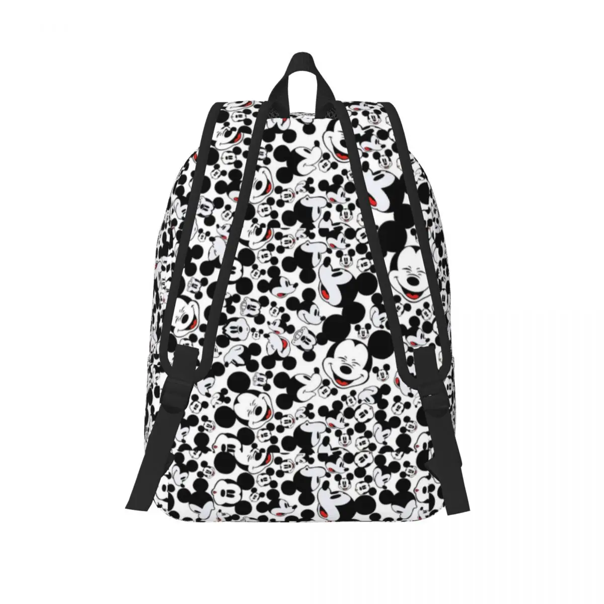 Custom Mickey Mouse Minnie Laptop Backpack Women Men Fashion Bookbag for School College Student Bag