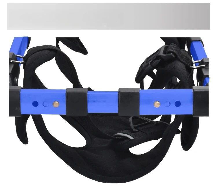 Adjustable French Bulldog Pet Wheelchair Small  Wheelchair For Back