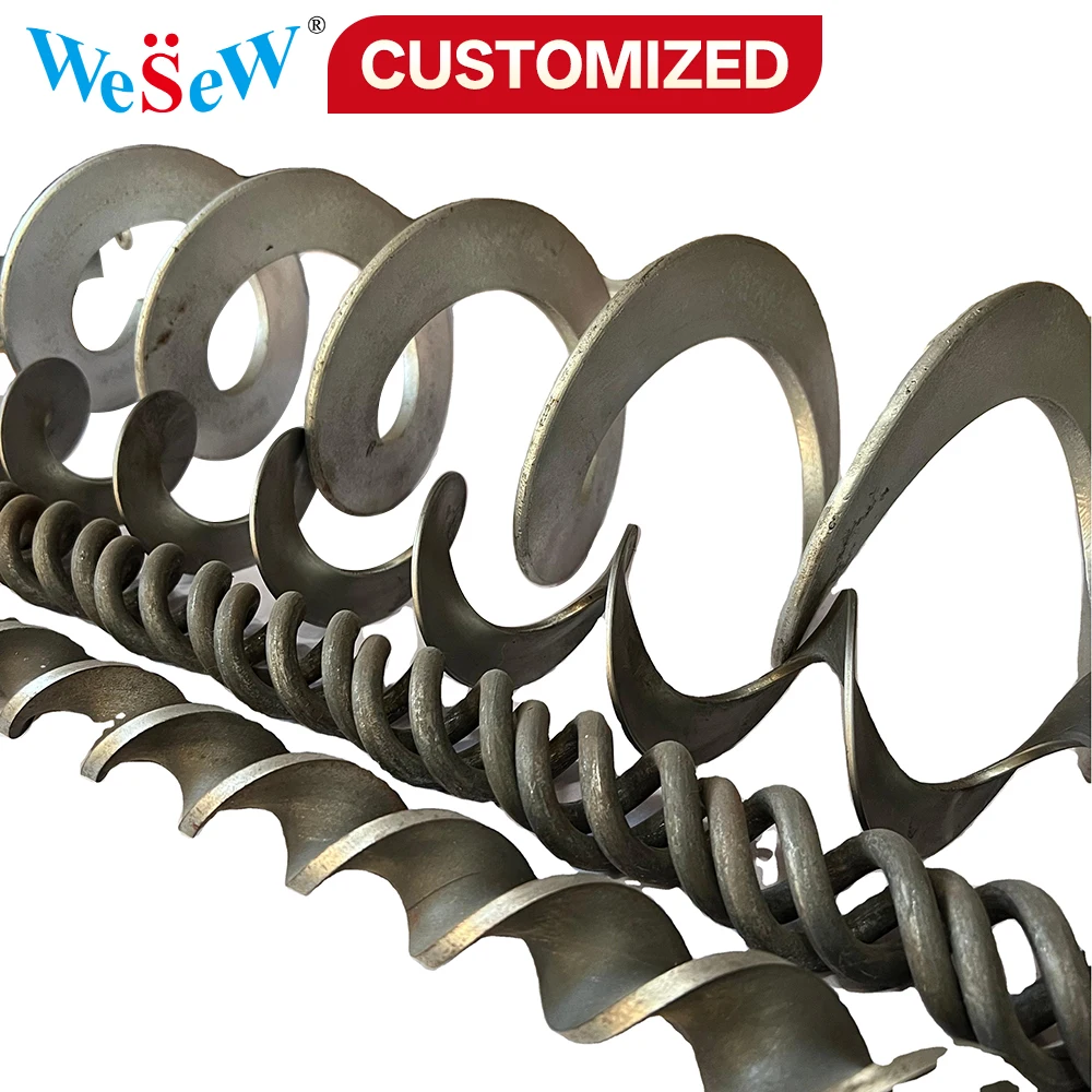 OEM Factory's Agricultural Machinery Parts Equal Pitch Screw Conveyor Flight for Screw Auger Screw conveyor auger drill bit shaf