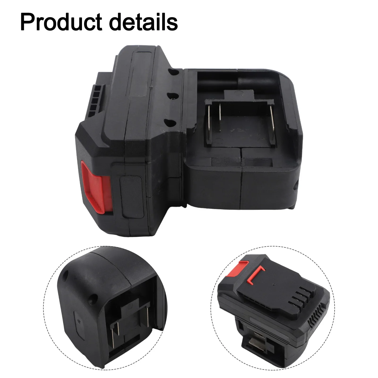 Battery Adapter Battery Converter User-Friendly Tool Versatile Compatibility Secure Battery Installation Compact Design