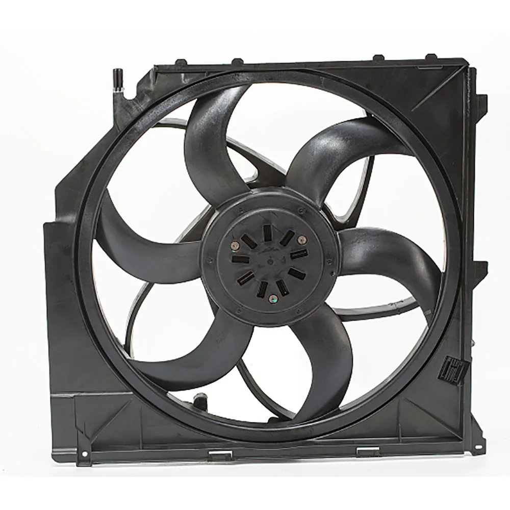 Electrical Cooling Fan Radiator Fan 17113452509 17113414008 17113401056 for BMW E83 LCI X3 2.0d 2.5i 3.0 N46 N47 M54 N52 view 6