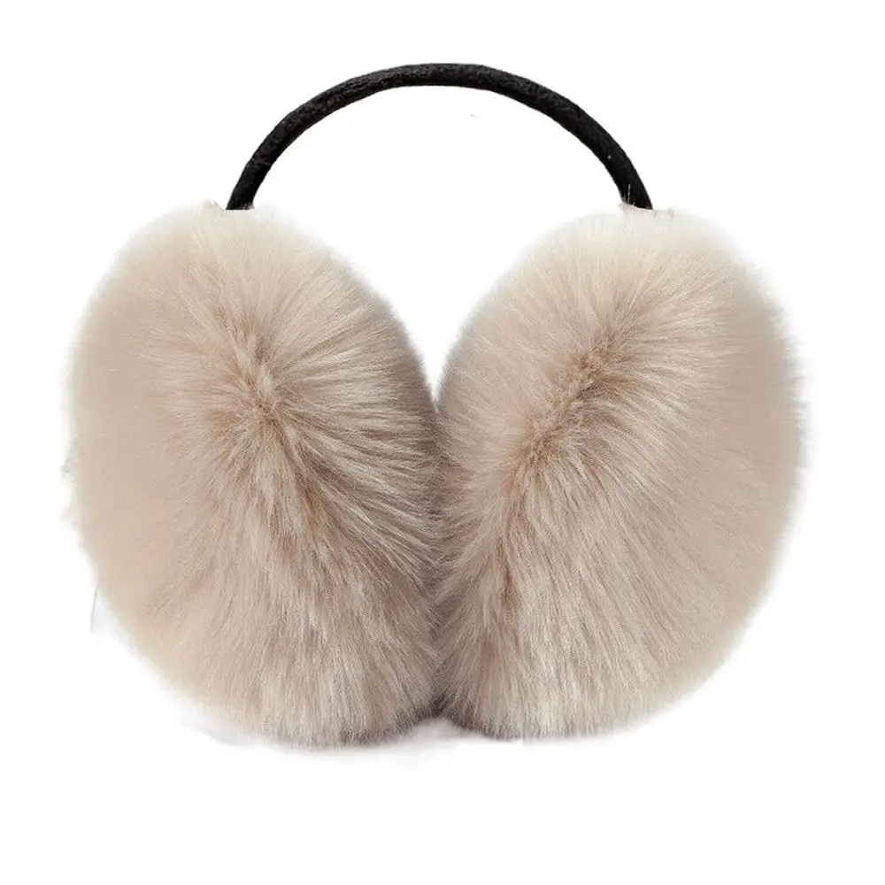 Soft Comfortable Warm Ear Warmer Autumn Winter Earmuffs Women Fluffy Cosy Ear-Muffs Fashion Solid Color Plush Earflaps