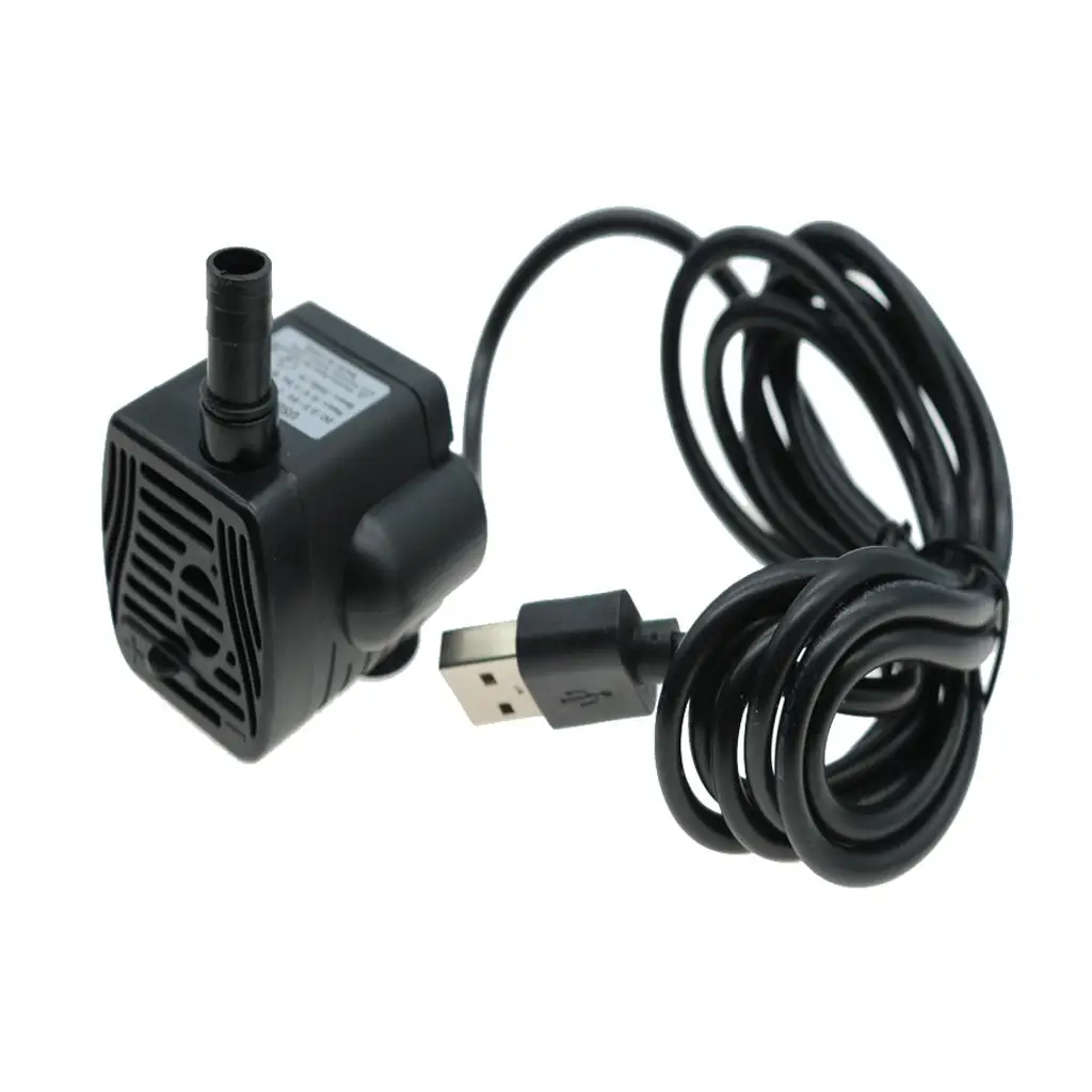 USB Brushless Submersible Water Pump for Fountain Fish Tank Pond Decoration