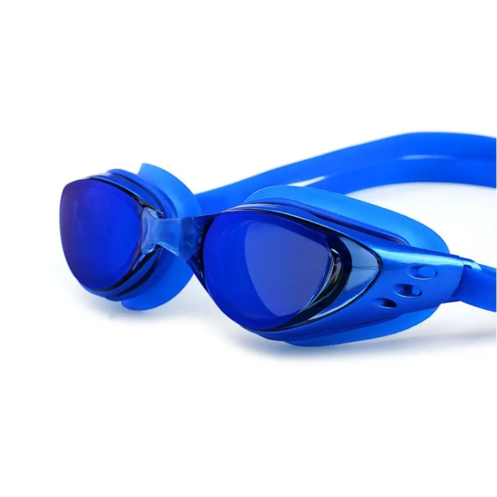 Gafas de natación antivaho, lentes de buceo ajustables impermeables, Anti-UV, antifugas, galvanoplastia para nadar