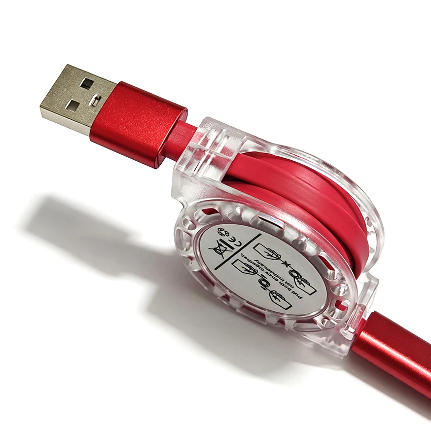 3-in-1 Retractable Data USB Cable Charger Fast Wire Charging Cable For Android Phone Type-C/Micro Xiaomi Huawei Samsung