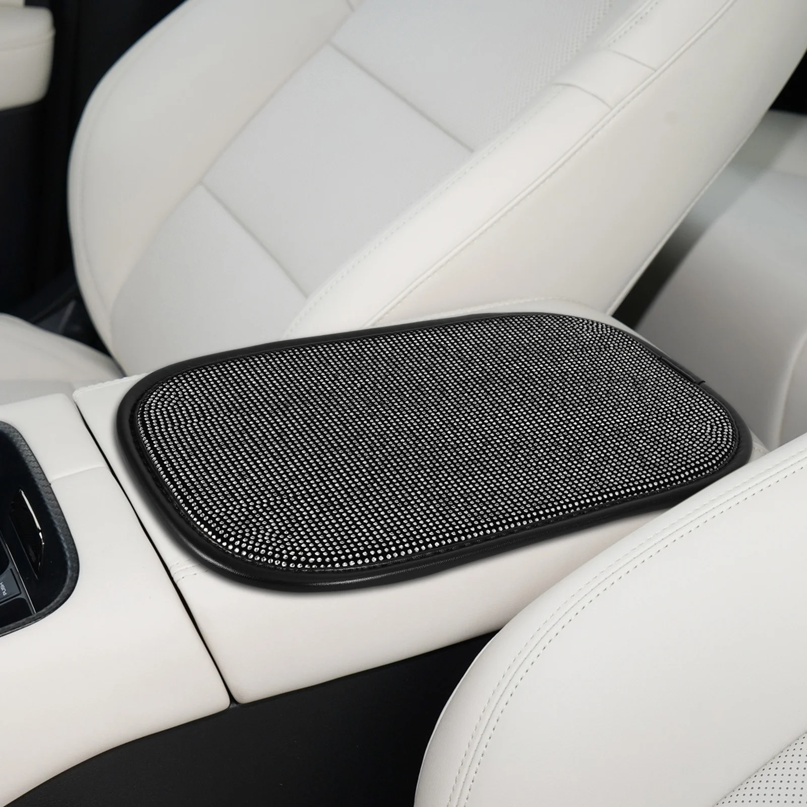 

Glamourous Car Center Console Cover Adjustable Fasten Easy Install Durable Material Stylish Interior Accessory