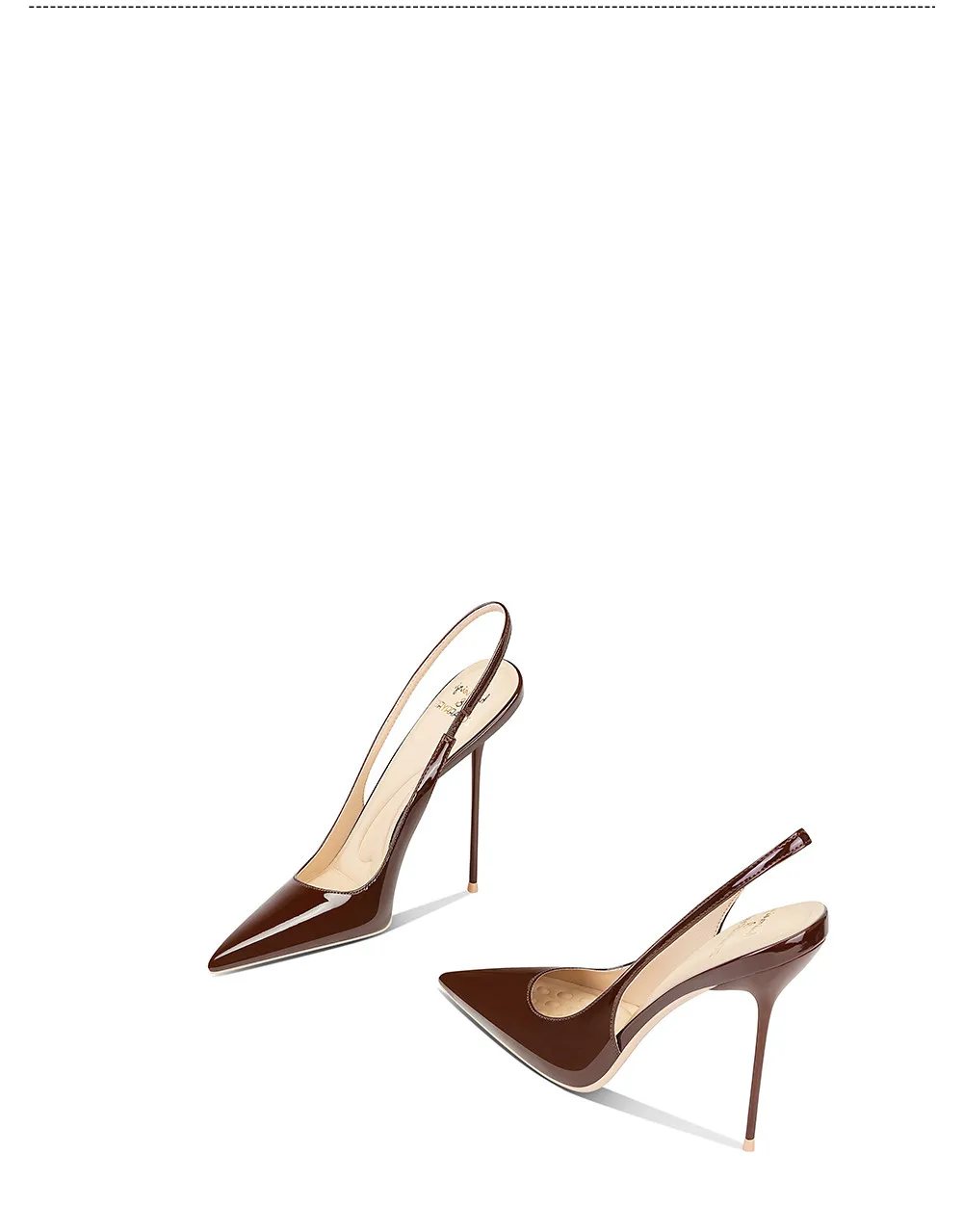 Autumn New Elegant Toe Shoes with White Pointed Toes and Slim Heels, Women's Gentle and Versatile, Showing Off Their Temperament