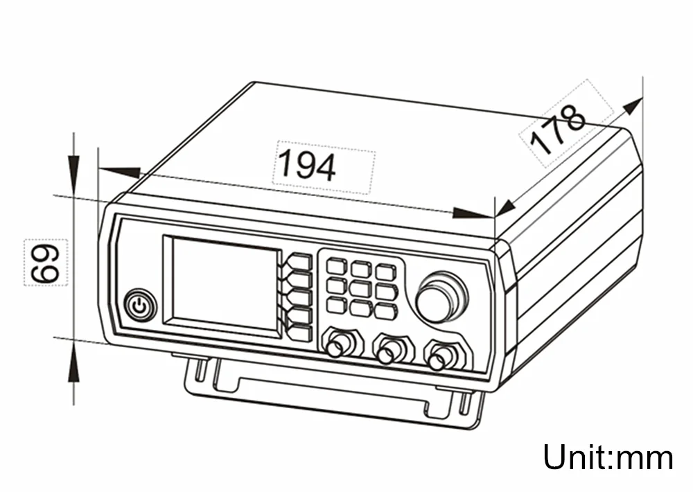 Jds6600 15/30/40/50/60Mhz Dds Functie Signaalgenerator/Bron Dual/2-ch Frequentie Meter Willekeurige Golfvorm Pulsgenerator