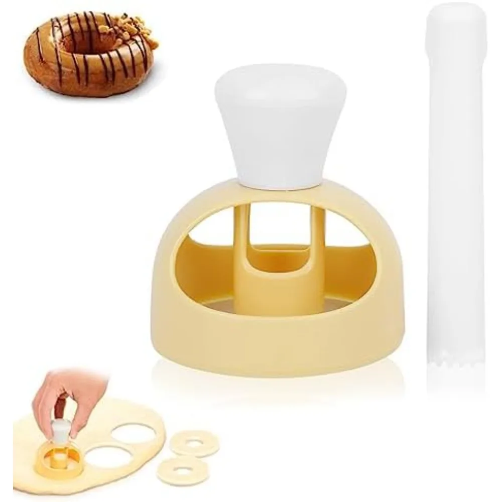 

1Pcs Doughnut Cutter Doughnut Maker DIY Creative Doughnut Mold Cookie Press Mold Dessert Cutter Kitchen Baking Accessories